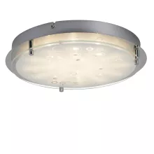 Светильник потолочный "Salvia"1x15W, металл/стекло, LED,хром белый купить с доставкой по России