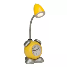 Лампа настольная с часами  "Pharrell", 1x1,5W, мет./пластик, 230V, LED желтый купить с доставкой по России