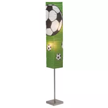 Лампа напольная "Soccer" 1x60W, металл/бумага, 230V, Е27, пестрый купить с доставкой по России