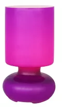 Лампа настольная "Fuerte", 1х40W Е14,  стекло, 230V, фиолет купить с доставкой по России